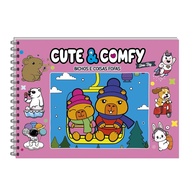 Cute & Comfy BIG: Bichinhos Fofos para Colorir - imagem 1