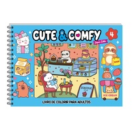 Cute & Comfy Super Extra Edição 04 – Livro de Colorir para Adultos com Capa Holográfica - imagem 1