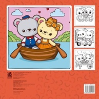 Livro de Colorir Adulto Cute & Comfy: Momentos Fofos para Relaxar e Criar - imagem 3