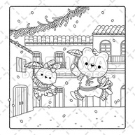 Livro de Colorir Adulto CUTE & COMFY: Carnaval Divertido e Relaxante - Sucesso TikTok - imagem 5