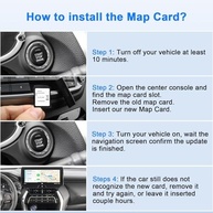 Cartão SD Navegação Atualizado 2024 KMV6 66 EZ1 para Mazda CX-5 e CX-90 (EUA/CAN/MEX) - imagem 5