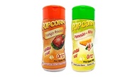 Temperos P/ Pipoca Popcorn Cx 24 Frascos. 12 Frango Assado - 12 Parmesão e Alho - imagem 2