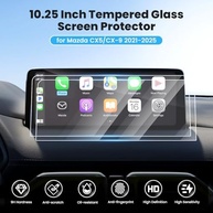 Protetor de Tela Canvcle 2 Peças Vidro Temperado para Mazda CX-5/CX-9 2021-2025 (10.25") - imagem 3