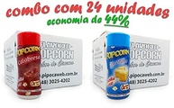 Temperos p/ Pipoca Popcorn Cx 24 Frascos: 12 Manteiga - 12 Calabresa - imagem 3