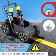 Máquina de Marcação de Linhas CXRCY - Alta Performance para Estacionamentos e Áreas Esportivas - imagem 3