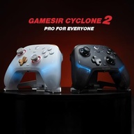GameSir Cyclone 2 Wireless Controller - 1000Hz Polling Rate, TMR Joysticks, Hall/Micro 2-in-1 Triggers for PC/Switch/Switch 2/Android/iOS, PC Gaming Controller with Charging Dock (Black) - imagem 3