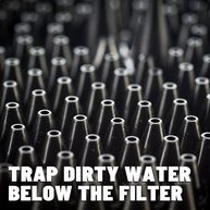 Chemical Guys Cyclone Dirt Trap: Cubeta Dupla Anti-Sujeira para Lavagem de Carro (Preta, 2 Unidades) - imagem 5