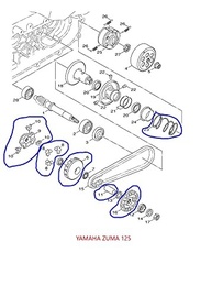 Malossi Multivar 125cc: Aceleração e Performance para Yamaha Zuma, BWS, Cygnus X e MBK X - imagem 3