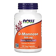 D-Manose 500mg Now Foods: Alívio Natural! - imagem 1