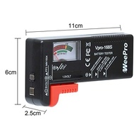 Verificador de Bateria WeePro: Teste Universal para Pilhas AA, AAA, C, D, 9V e Mais! - imagem 3