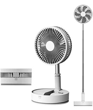 Ventilador Portátil Dobrável 7200mAh Silencioso com Design Retrátil D09 Luuk Young (Branco) - imagem 4