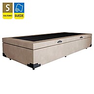 Cama Box Baú Solteiro Bege + Colchão D33 - imagem 2