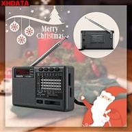 Rádio Portátil XHDATA D368: Ondas Curtas, Bluetooth, MP3 e Bateria Recarregável - imagem 4