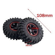 4 Pneus de Borracha Off-Road para SCX10 90046 & D90 - Aderência e Durabilidade Superior - imagem 5