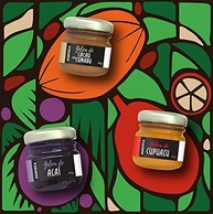 Kit Presente Segredos Da Amazônia - 3 Geleias 40g 100% Naturais-Manioca - imagem 4