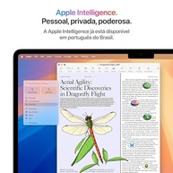 Apple 2025 MacBook Air (de 13 polegadas, Processador M4 da Apple com CPU 10‑core e GPU 8‑core, 16GB Memória unificada, 256 GB) - Prateado - imagem 4