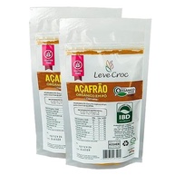 Kit 2X: Cúrcuma (Açafrão da Terra) em Pó Orgânico Leve Croc 60g - imagem 2