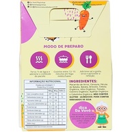Da Vovó, Sopinha da Diversão, Pequeno Chefinho, Rende 3 porções, Pronto em 15 minutos, Alimentação saudável infantil, 180 Gramas - imagem 3