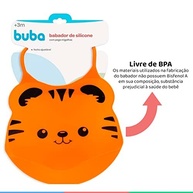 Babador de Silicone com Pega Migalhas da Buba - Proteção Moderna e Estilosa para Bebês - imagem 5