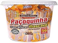 Da Colonia Paçoca Rolha C/ Açucar Mascavo Pote C/56 Und Dacolonia - imagem 1
