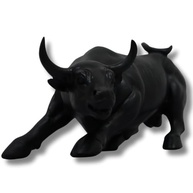 Estátua Touro da Bolsa de Valores - Simbolo de Força e Prosperidade em Resina - imagem 2