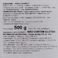 Arroz Basmati Scotti 500g Kit com 4 unidades - Importado da Italia - imagem 2