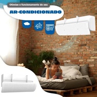 Defletor Ar Condicionado Ajustável 90cm - Controle Total da Vazão de Ar Split - imagem 3