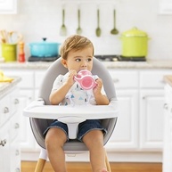 Copo de Transição Rosa da Munchkin - Seguro, Sem BPA e Ideal para Bebês a Partir dos 4 Meses - imagem 4