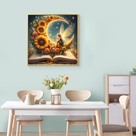 Kits de Pintura de Diamante com Fadas da Lua - Arte 5D para Decoração de Parede - imagem 5
