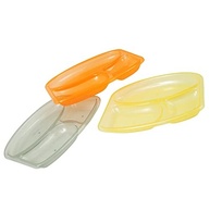 Prato Com Divisória Colors - Kit 3 Unidades | Seguro, Ergonômico e Sem BPA da Clingo - imagem 3