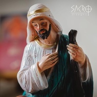Imagem da Sagrada Família em Resina - Presépio de Natal 20cm Decorativo Importado - imagem 5