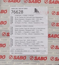Junta da Tampa da Válvula Sabo 76628 Preta para Nissan March SV 1.0 16V Flex - imagem 3