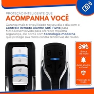 Alarme Moto Anti-Furto com Partida Remota: Segurança Total e Controle na Palma da Mão! - imagem 3
