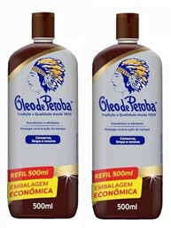 Kit 2 Óleos de Peroba King 500ml - Limpa, Hidrata e Dá Brilho à Madeira com Proteção Duradoura - imagem 2