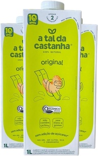 Bebida Vegetal Original Orgânica A Tal da Castanha 3 litros - imagem 1