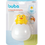 Chuveirinho de Banho Pintinho da Buba - Brinquedo Divertido e Seguro para Bebês - imagem 1