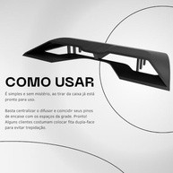 Difusor de Ar Direcionador para Ar-Condicionado Volkswagen UP – Controle Total da Ventilação - imagem 5