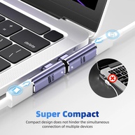 Adaptador USB-C Magnético 140W: Carga Rápida e Dados! - imagem 3