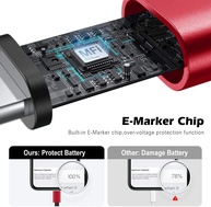 Cabo USB iPhone 3A: Carregamento Rápido e Dados - imagem 3