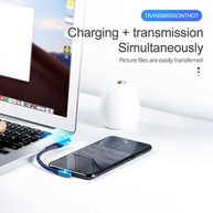 Cabo USB-C/Micro USB 25cm: Carregamento Rápido e Dados! - imagem 3
