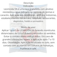 Lesmicida Kit 5 - Isca Granulada à Prova d'Água para Controle de Lesmas e Caramujos - imagem 4