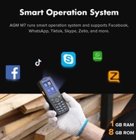 AGM M: Celular 4G Robusto e à Prova D'Água - imagem 3