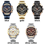 Relógio Masculino CURREN 8361XS: Dourado e à Prova D'água - imagem 2