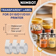 Etiquetas Niimbot D11/D110: Transparentes e à Prova D'água - imagem 2