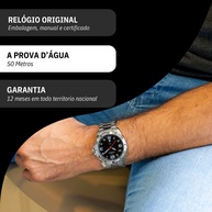 Technos Prata 2115MYK/1P: Elegância à Prova D'Água - imagem 2