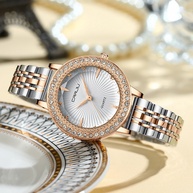 Relógio Feminino CRRJU 5029: Elegância à Prova D'água - imagem 2