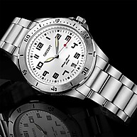 Relógio Orient Masculino Prata: Elegância à Prova D'água - imagem 2