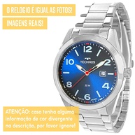 Relógio Technos Masculino Prata: Elegância à Prova d'Água - imagem 2