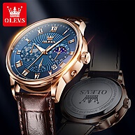 OLEVS 2890: Relógio Masculino Luxo à Prova D'água - imagem 2