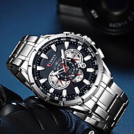 CURREN 8363 XC: Relógio Masculino à Prova d'Água - imagem 2